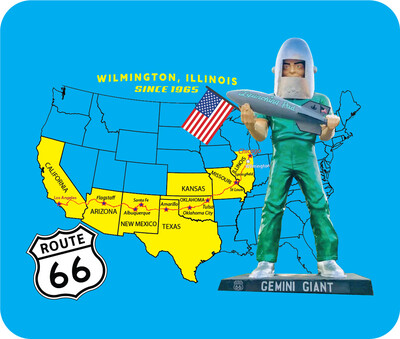 RT66 Map with GG Mouse Pad