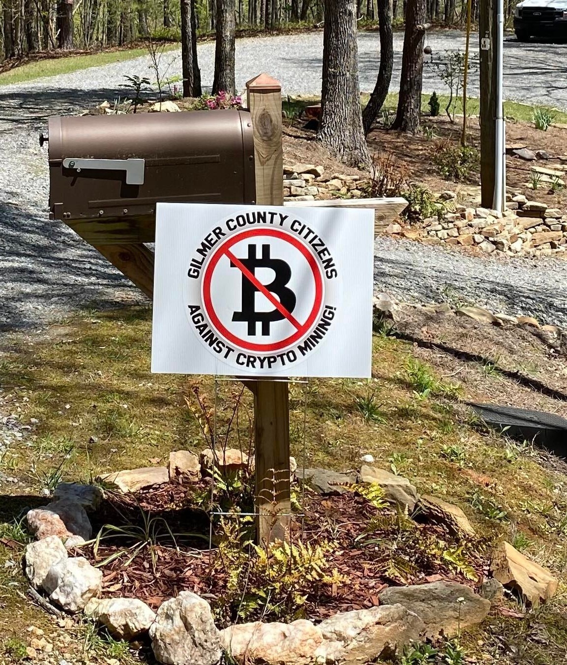 GCCACM yard sign two-sided 