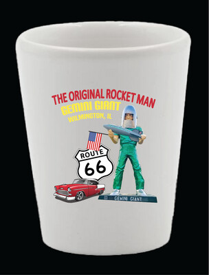 1.5oz Ceramic shot glass