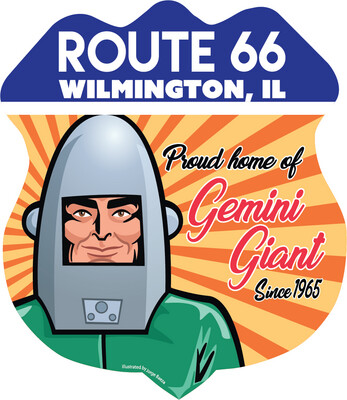 Cartoon GG shield patch