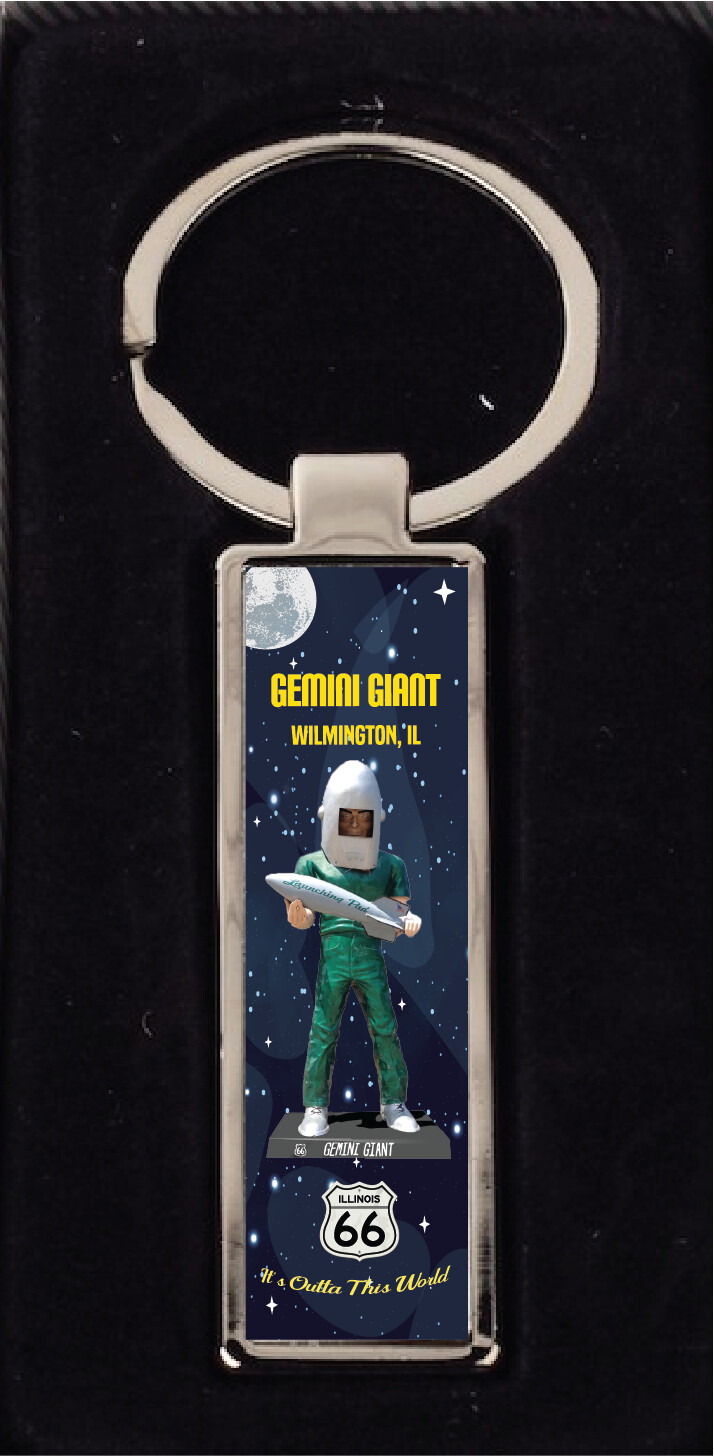 Rectangle bottle opener keychain - IOTW