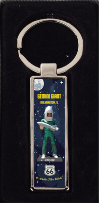 Rectangle bottle opener keychain - IOTW