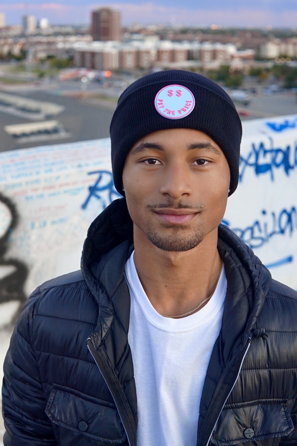 Black beanie