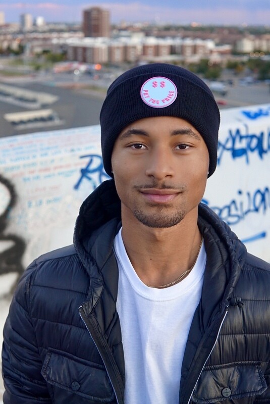 Black beanie
