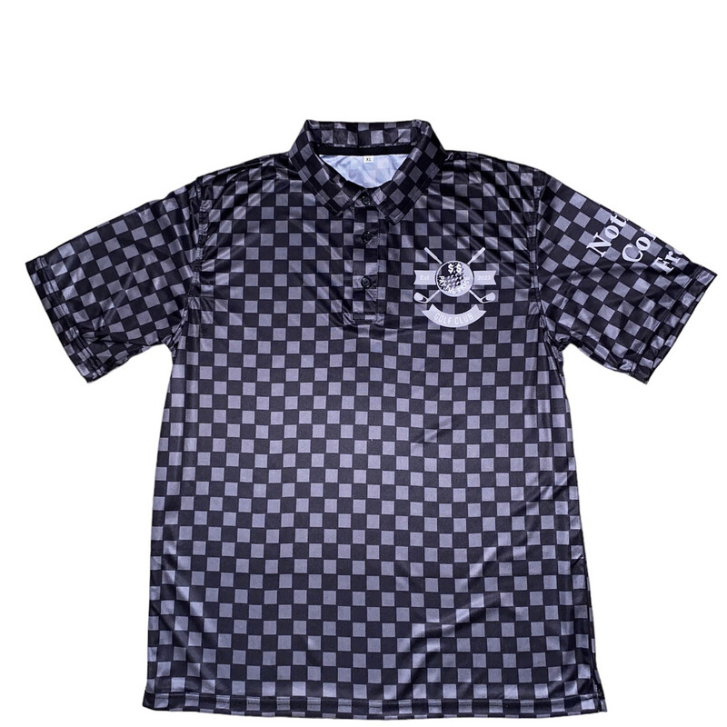 Black and gray checkered