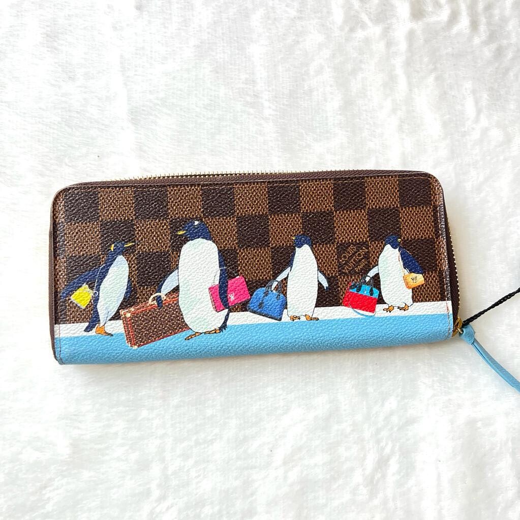 Damier Penguin Clemence Wallet