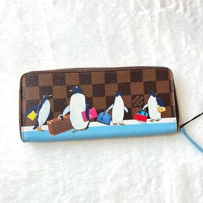 Damier Penguin Clemence Wallet