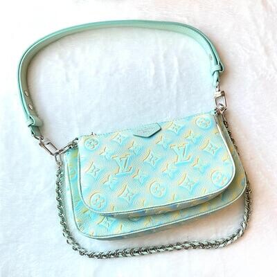 Multi Pochette Accessoires Stardust Green