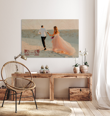 personalized wedding  Photo gift  with Initial, Names, &amp; date Monograms