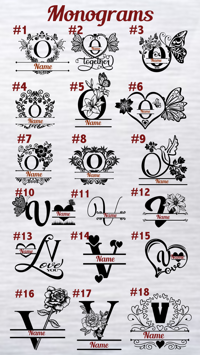 Personalized Monogram Couples Photo gift | Digital Download