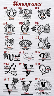 Personalized Monogram Couples Photo gift | Digital Download