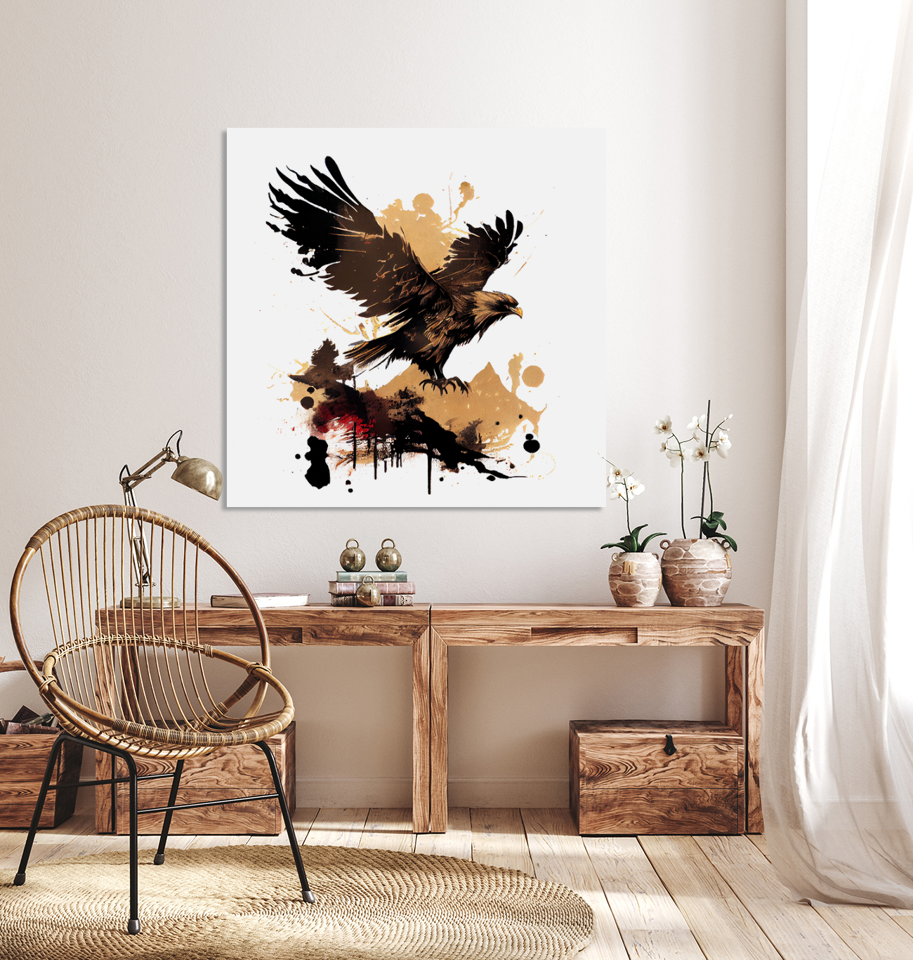 Premium Square ​1.5&quot; Gallery Wrapped Canvas Photo Print