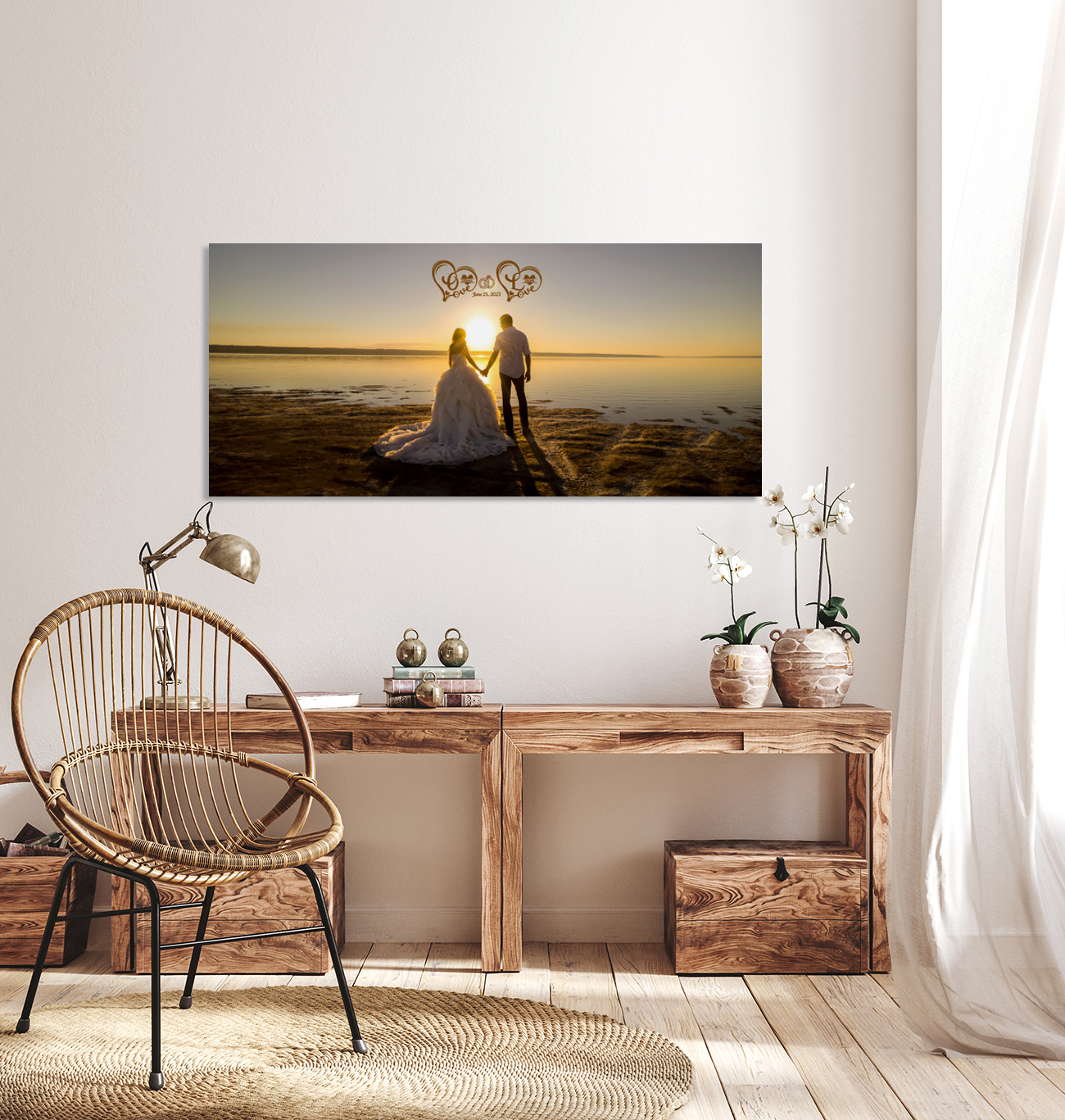 Premium Panoramic 1.5&quot; Gallery Wrapped Canvas Photo Print