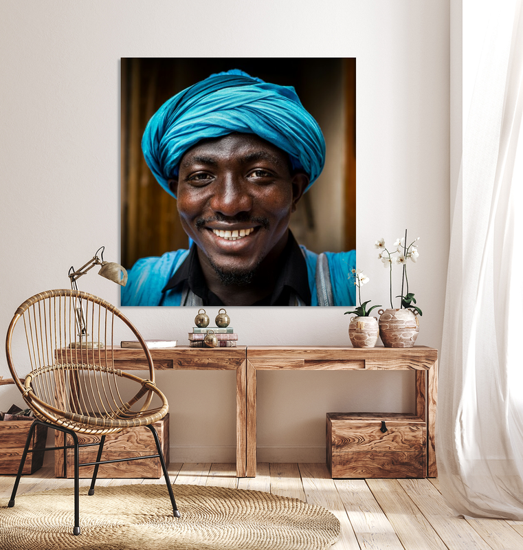 Square Budget-Friendly Custom .75" Canvas Photo Print