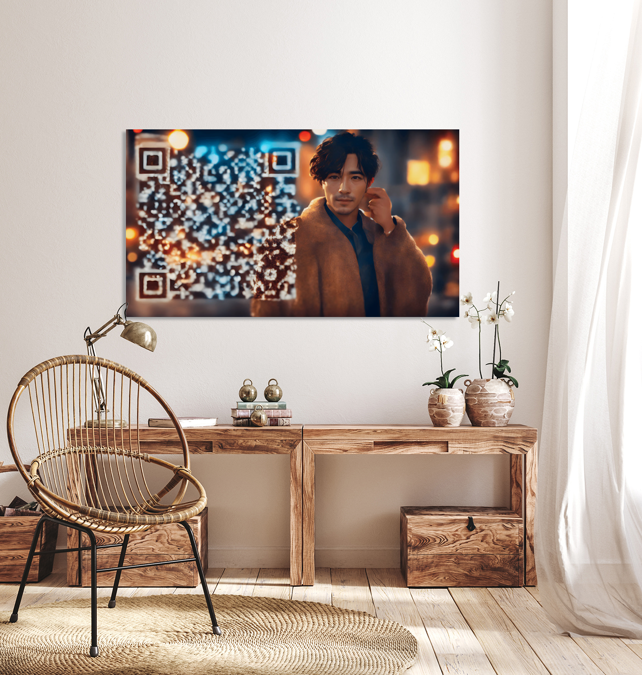 Panoramic Budget-Friendly Custom .75&quot; Canvas Photo Print