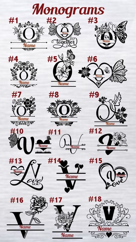 Personalized Monogram Couples Photo gift | Digital Download