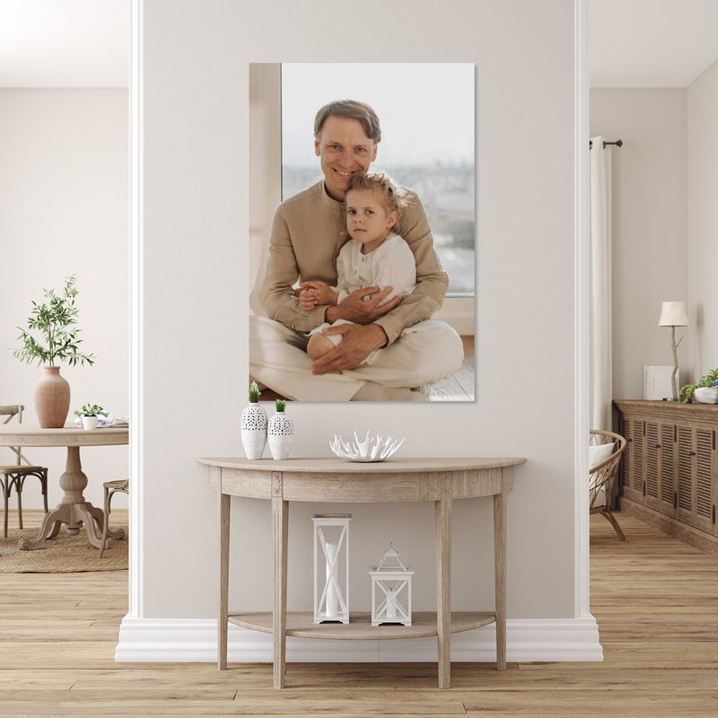 Portrait Budget-Friendly Custom .75" Canvas Photo Print