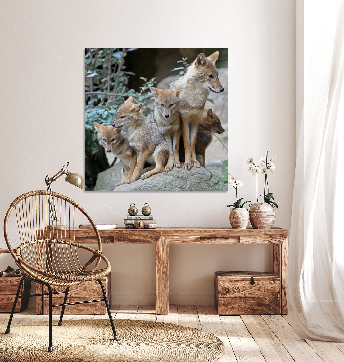 Custom Square Enhanced Matte Paper Poster Photo Print