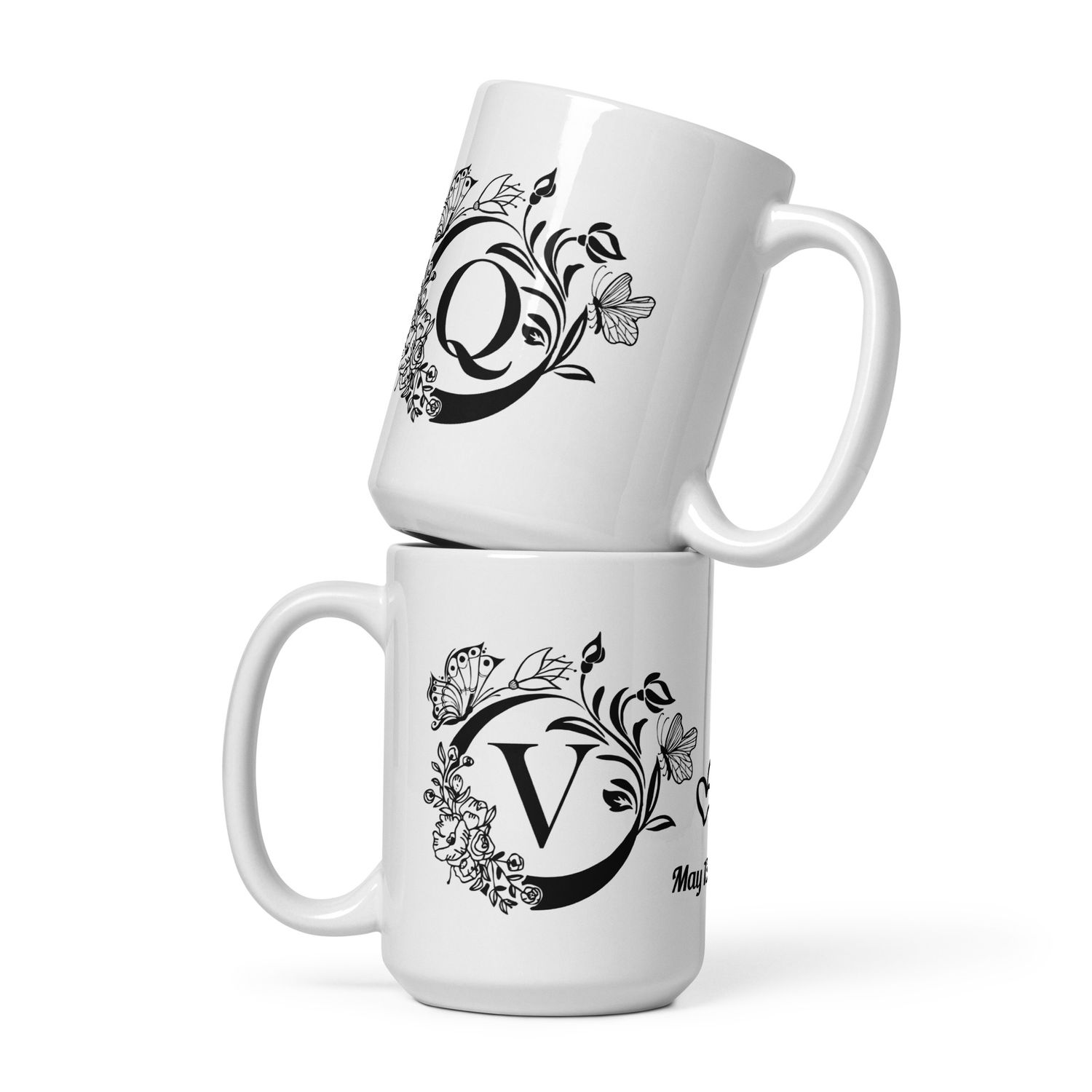 White glossy mug from printful
