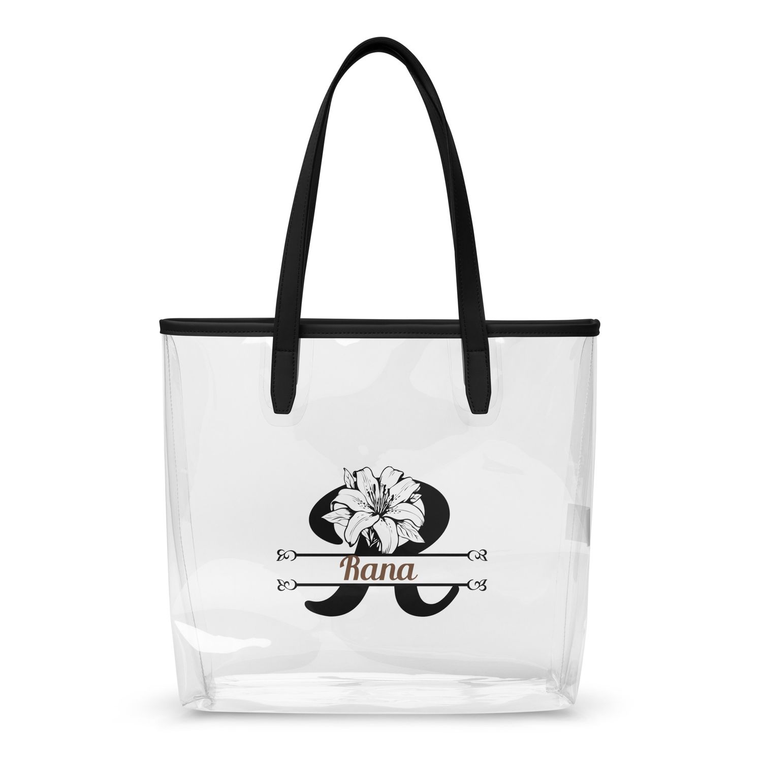Clear tote bag