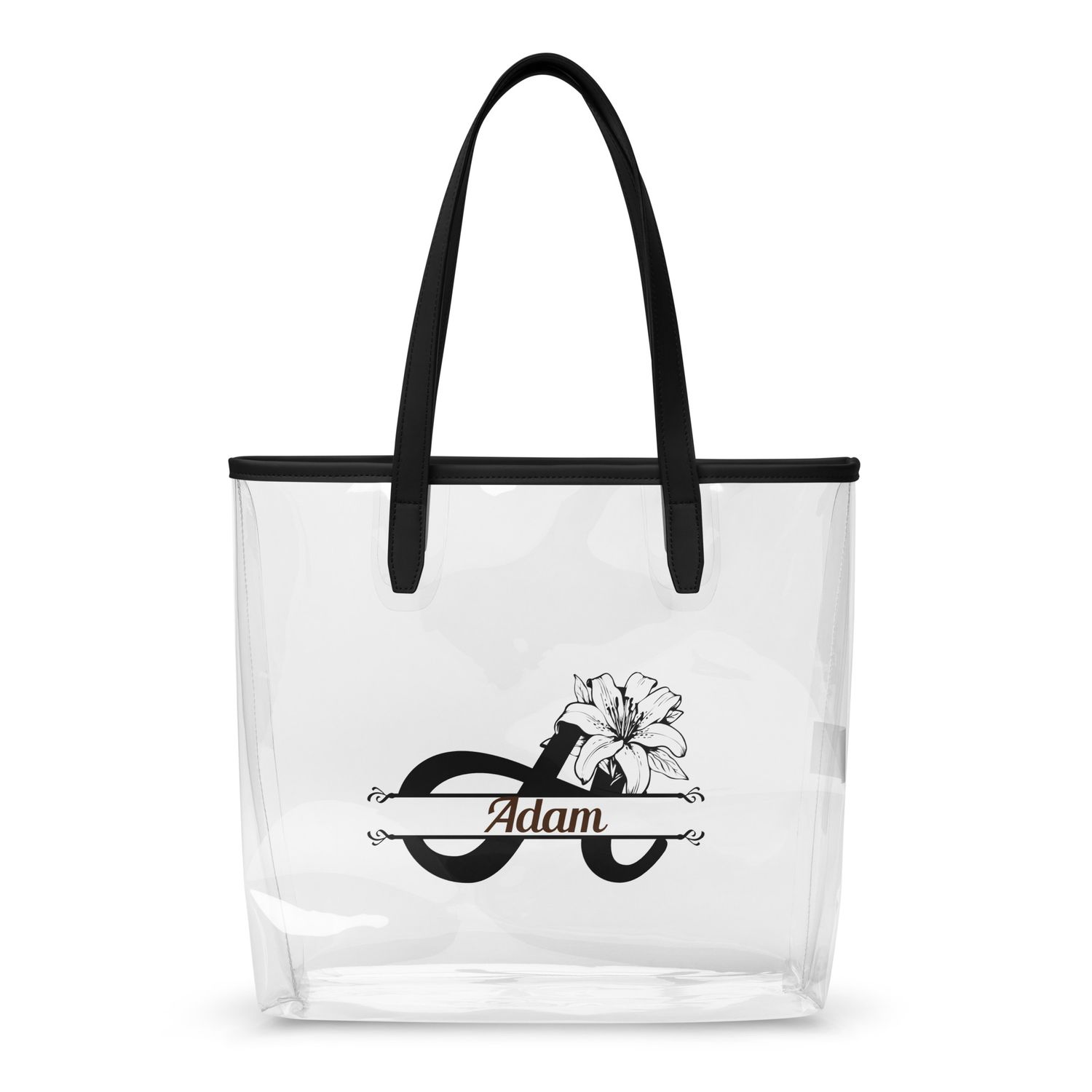 Clear tote bag