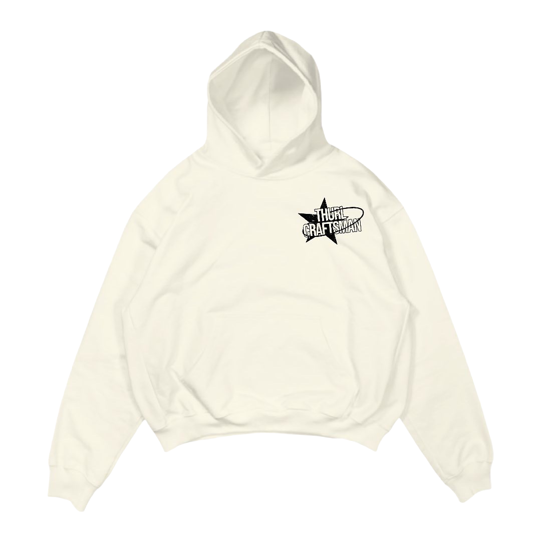 THURL CRAFTSMAN Basquiat minded collage Hoodie