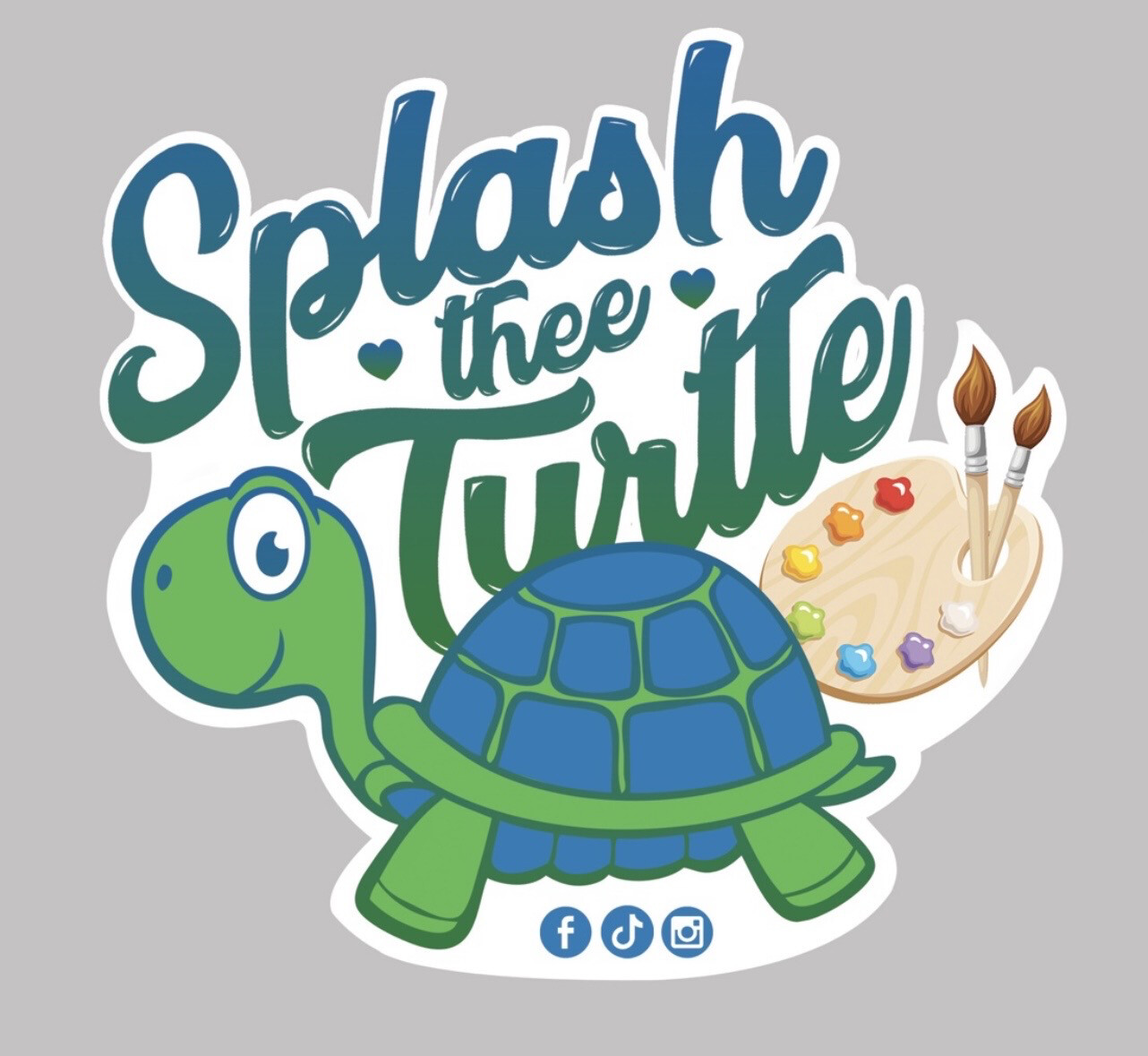 Splash Thee Turtle Magnet