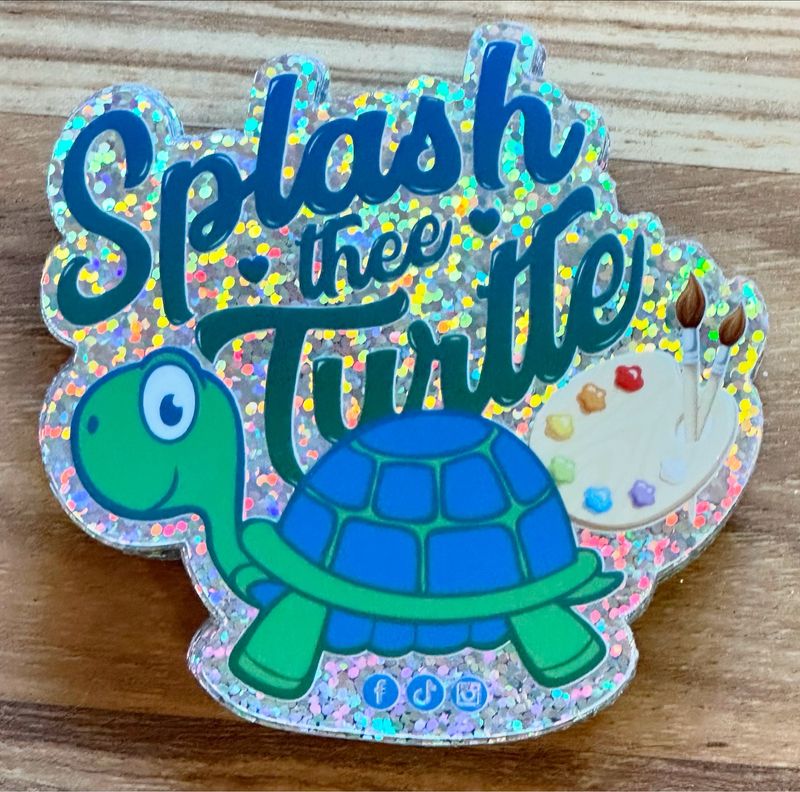 Splash Thee Turtle Limited Edition Stickers