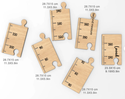 Growth Chart Ruler 180 cm