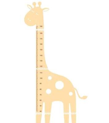 Giraffe Kids Height Chart 180cm