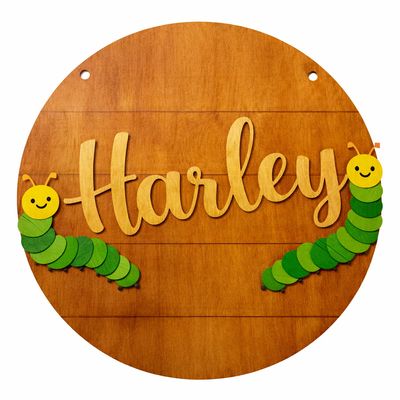 Customised Children Name Wall Plaque