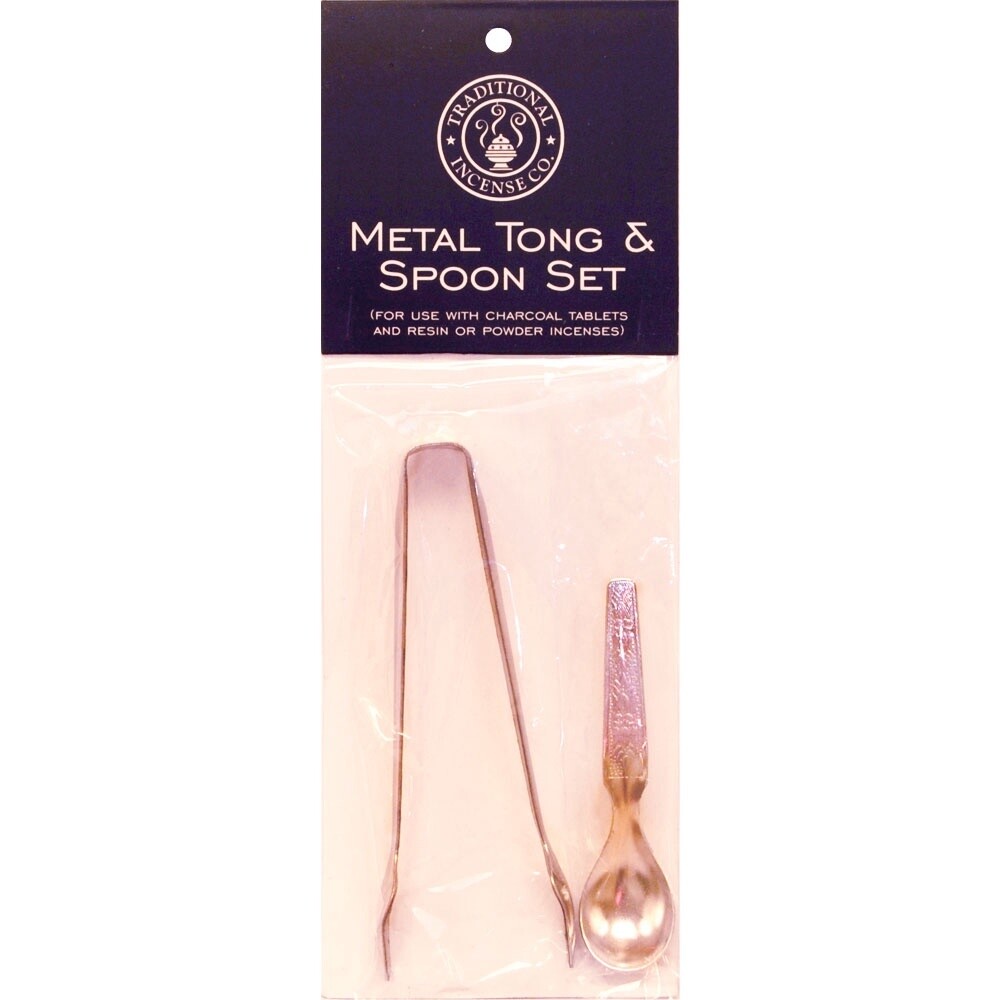Resin and Powder Tong &amp; Spoon Set