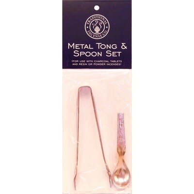 Resin and Powder Tong &amp; Spoon Set