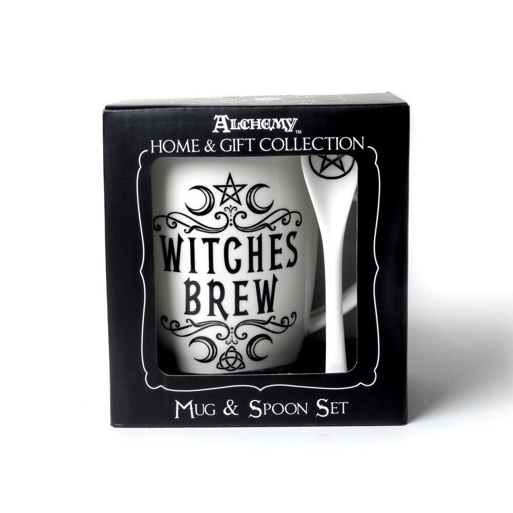 Crescent Witches Brew - Mug and Spoon Set