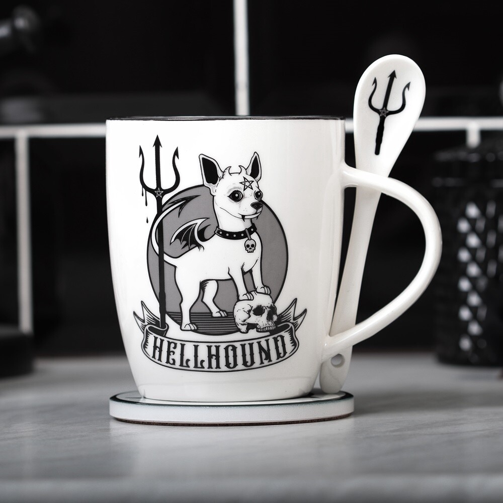 Hellhound - Mug and Spoon Set