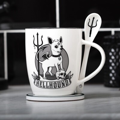 Hellhound - Mug and Spoon Set