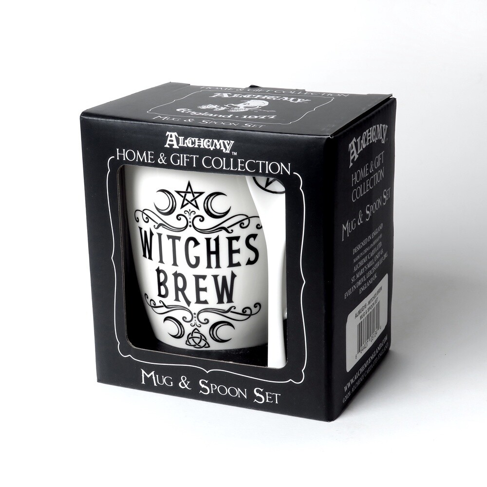 Crescent Witches Brew - Mug and Spoon Set