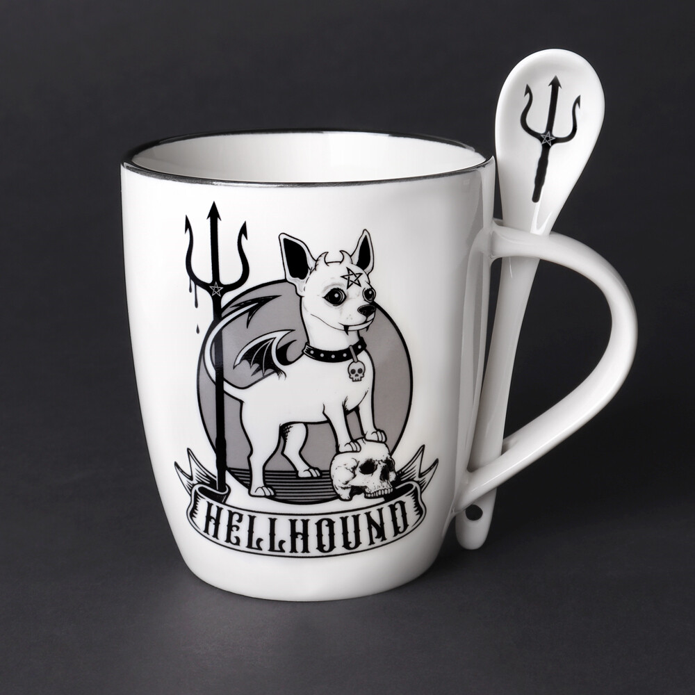 Hellhound - Mug and Spoon Set