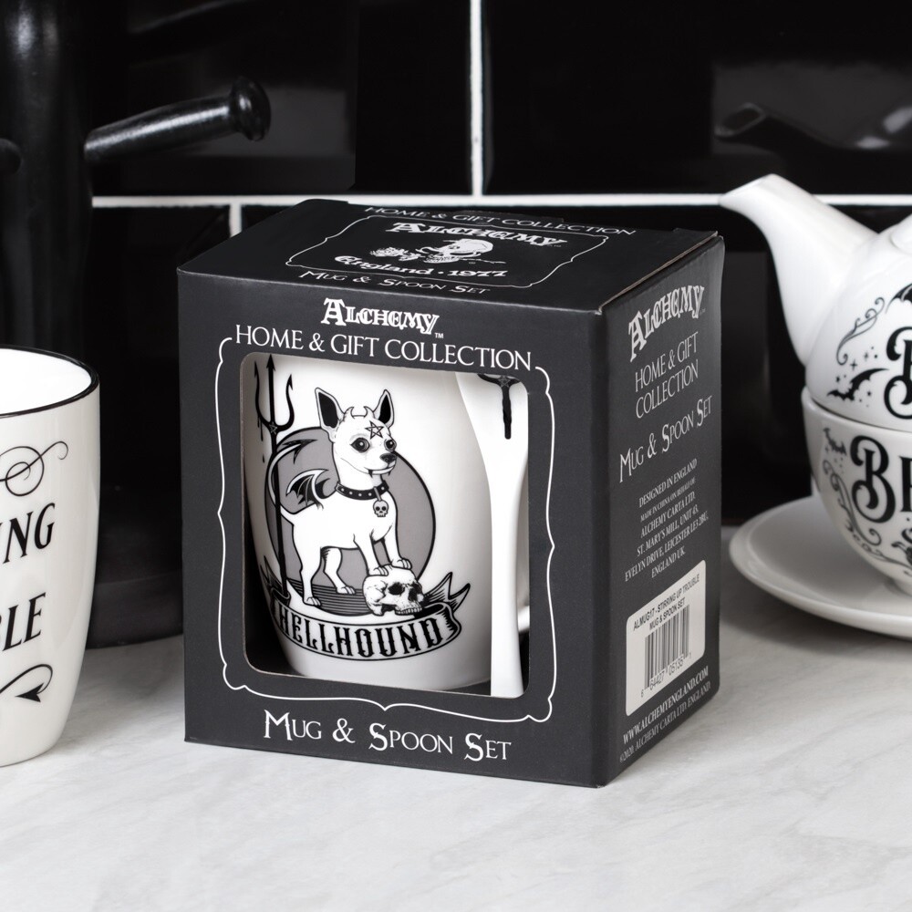 Hellhound - Mug and Spoon Set