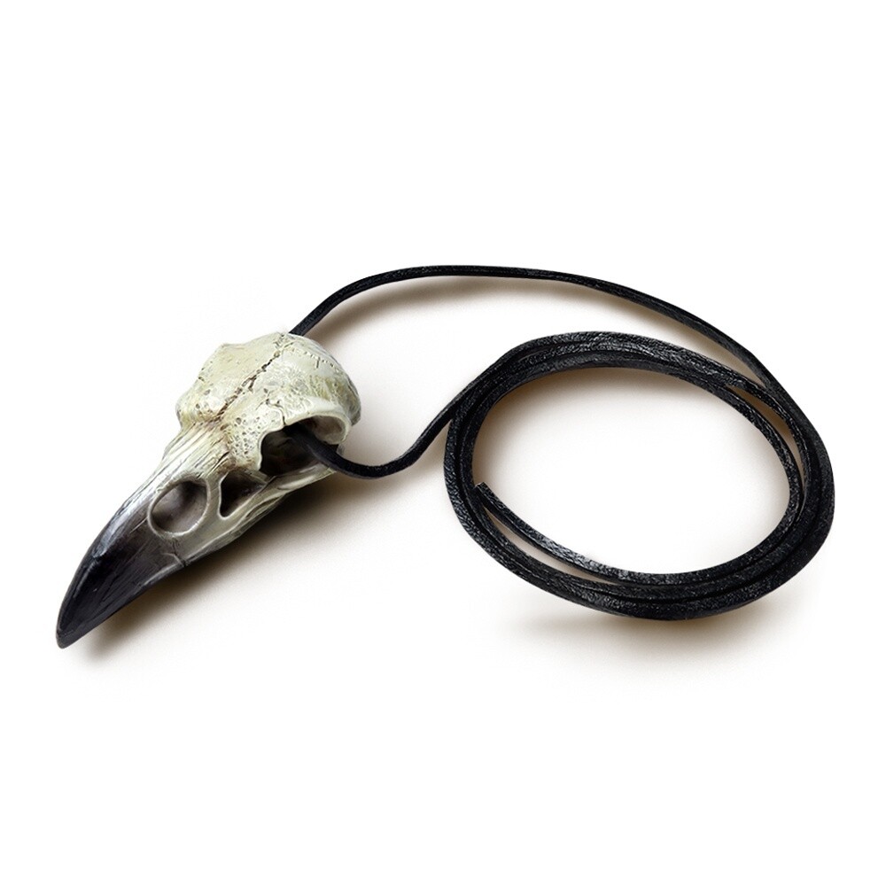 Reliquary Raven Skull - Resin