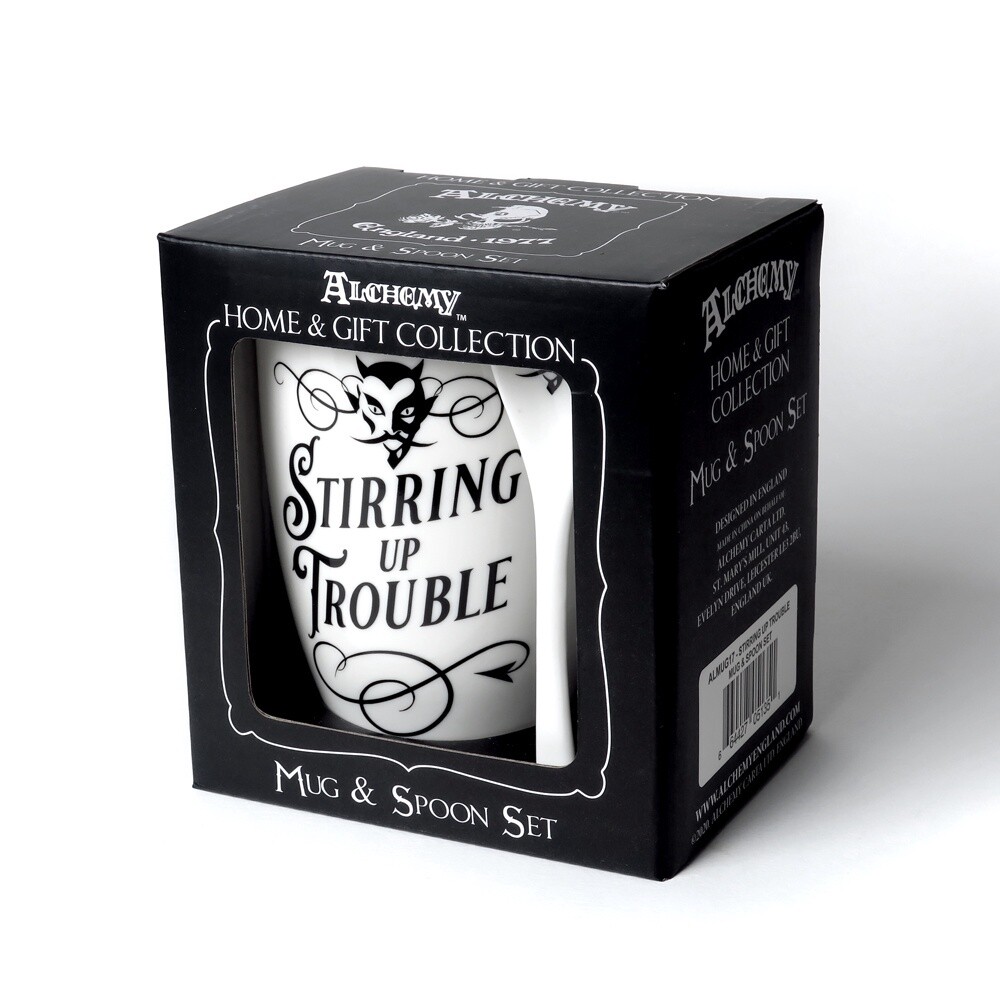 Stirring Up Trouble - Mug and Spoon Set