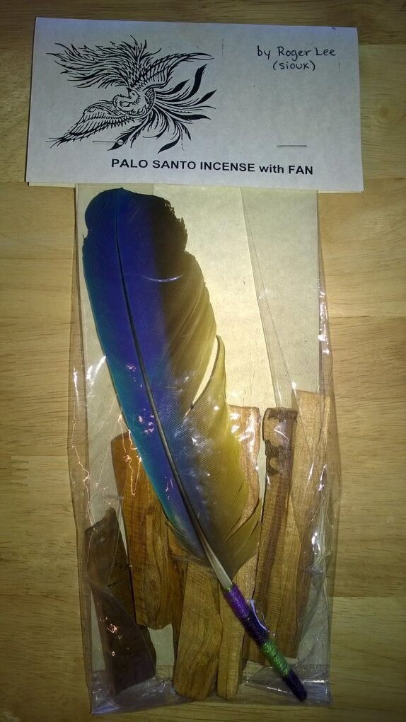 Palo Santo Incense with Feather