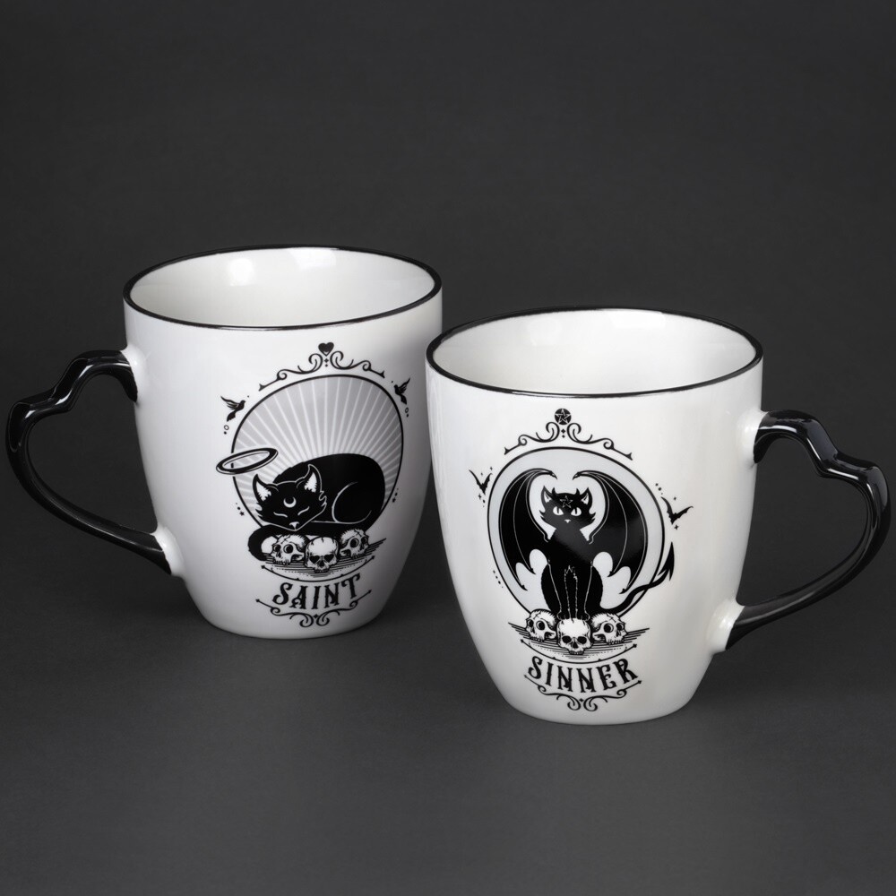 Saint &amp; Sinner Mug Set