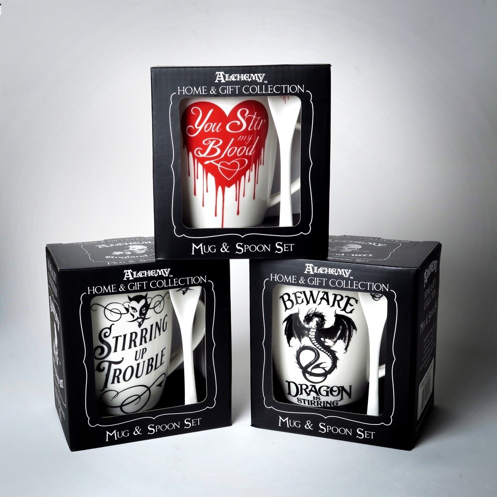 Stirring Up Trouble - Mug and Spoon Set