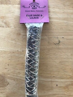 Blue Sage and Lilacs
