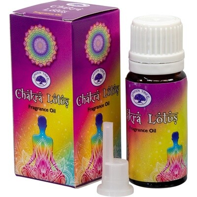 Green Tree Fragrance Oil 10ml - Chakra Lotus