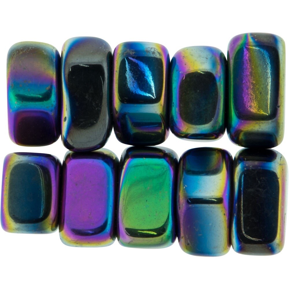 Magnetic Rainbow Hematite Stone