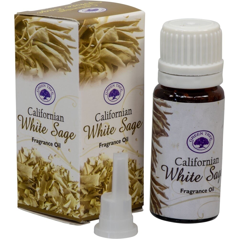 Green Tree Fragrance Oil 10ml - White Sage