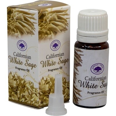 Green Tree Fragrance Oil 10ml - White Sage