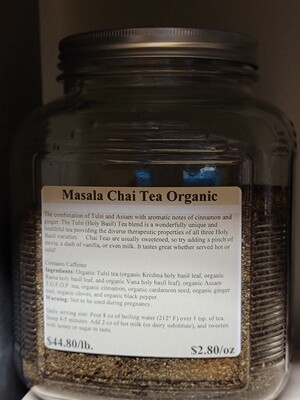 Masala Chai Tea /oz